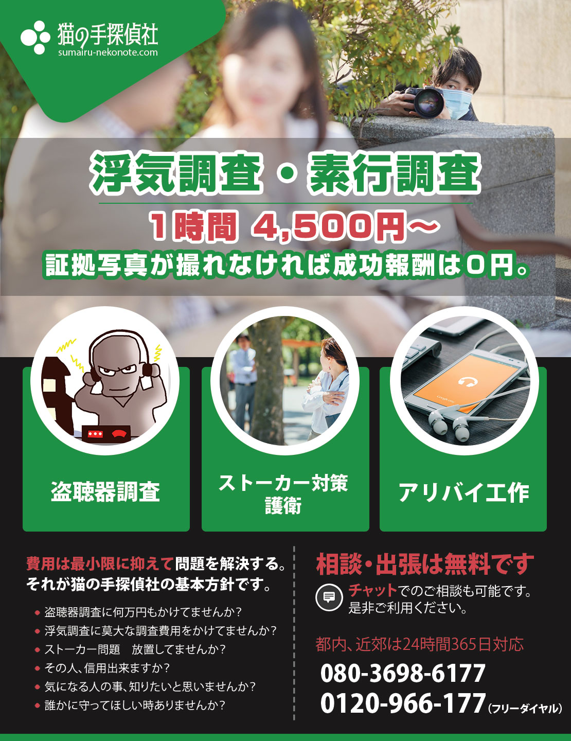 猫の手探偵社